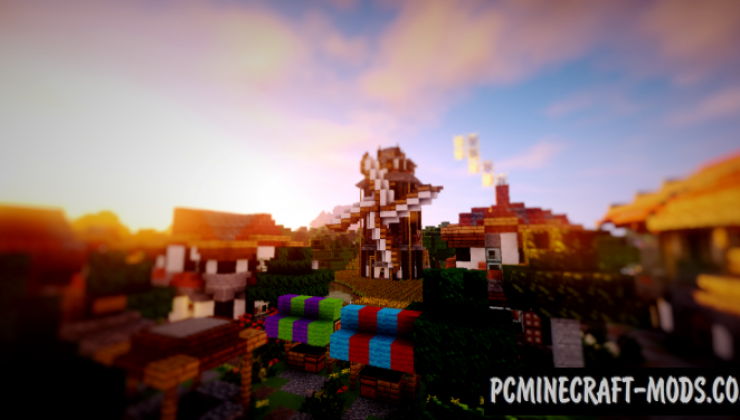 Etopia Village - Buildings Map For Minecraft