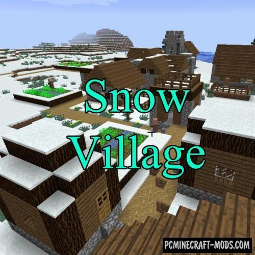 SnowVillage - Gen Tweak Mod For Minecraft 1.12.2