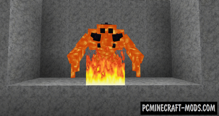 Magma, Lava Monsters Mod For MC 1.19.3, 1.18.1, 1.17.1, 1.12.2