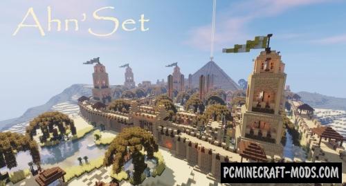 Desert City of Ahn'Set Map For Minecraft