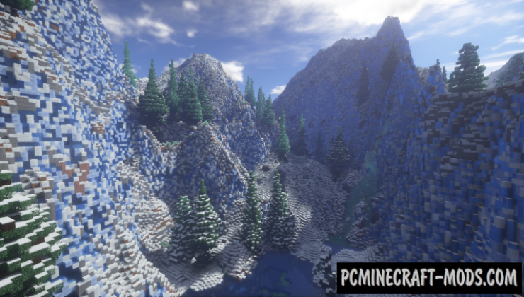 Extreme Hills Survival Map For Minecraft