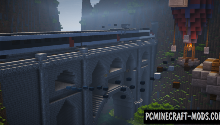 Escape: The Valley - Parkour Map For Minecraft