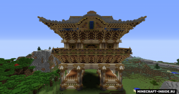 Nikko Toshogu Shrine Map For Minecraft 1.14, 1.13.2  PC 