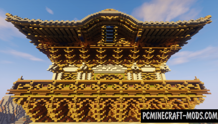 Nikko Toshogu Shrine - Building Map For Minecraft