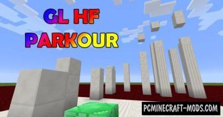 GL HF Parkour Map For Minecraft