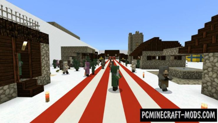 Find the Button Christmas Minecraft PE Map 1.5.0, 1.4.0