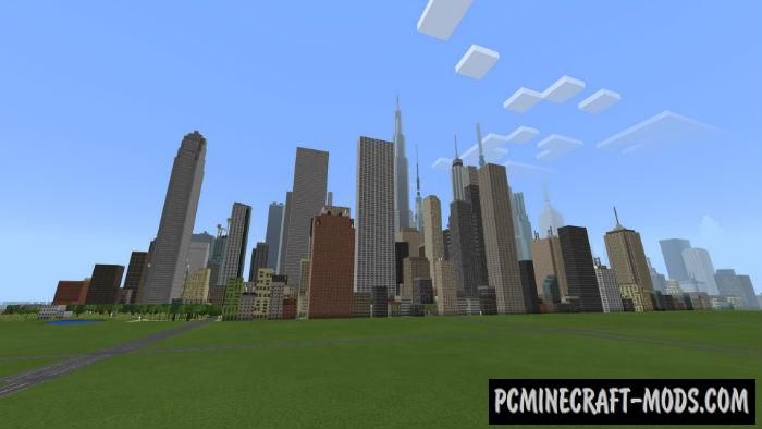 biggest city minecraft windows 10 map