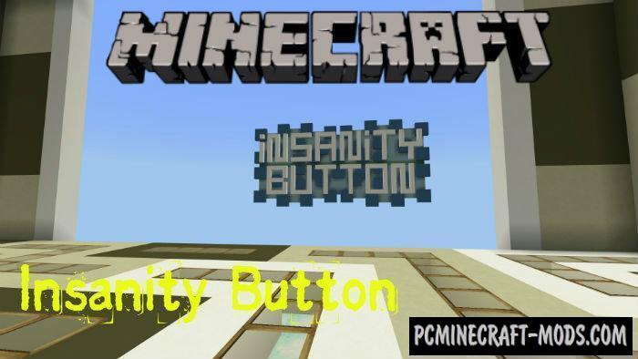 Insanity Button Puzzle Minecraft PE Map 1.4.0, 1.2.13