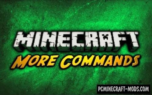 More Commands - Tweak Mod For MC 1.19.2, 1.18.2, 1.16.5, 1.12.2