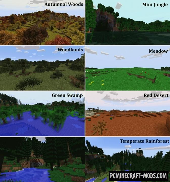 Traverse Mod For Minecraft 1.12.2, 1.11.2  PC Java Mods