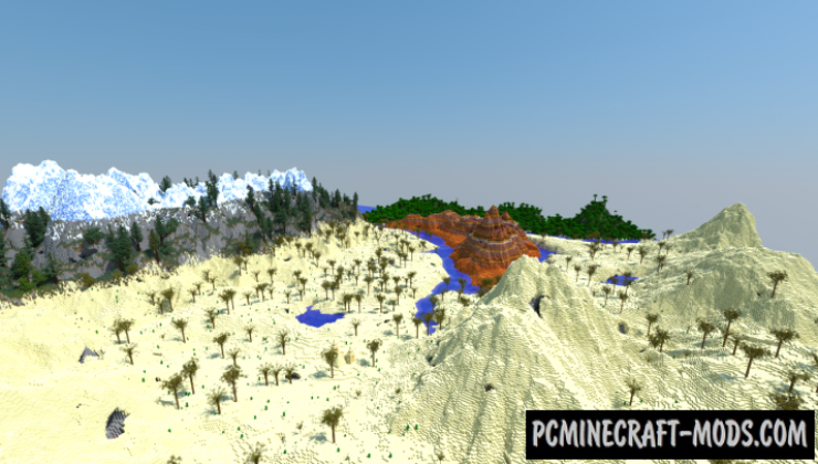 Ultimate Survival Land Map For Minecraft