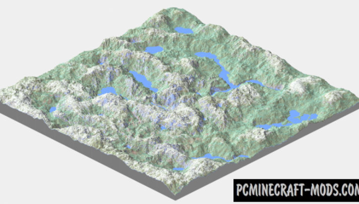 Extreme Hills Survival Map For Minecraft