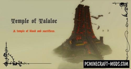 Temple of Talaloc - Castle Map For Minecraft