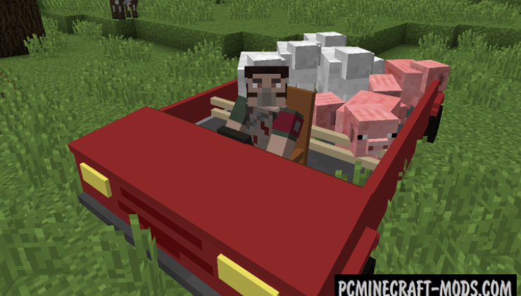 Personal Cars - Vehicle Mod For Minecraft 1.12.2, 1.11.2, 1.10.2