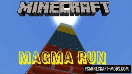 Magma Run Tower - Minigame Minecraft PE Map 1.4.0, 1.2.13