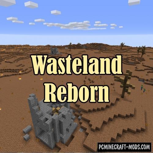 Wasteland Reborn - Gen Mod For Minecraft 1.12.2, 1.11.2