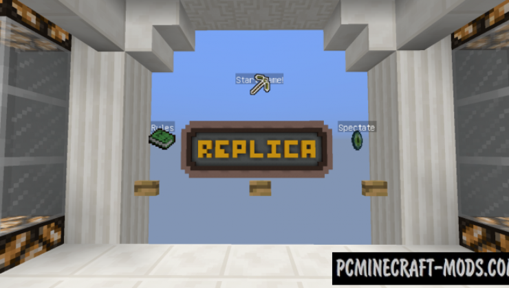 Replica - Minigame Map For Minecraft