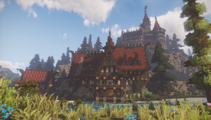 Castle Blackthorn Map For Minecraft
