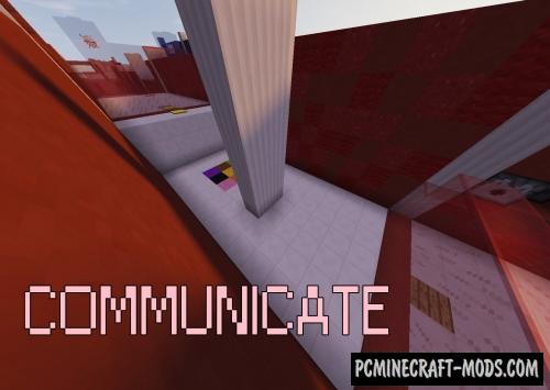 Communicate - Puzzle Map For Minecraft