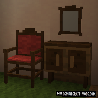 Landlust - Furniture Mod For Minecraft 1.12.2, 1.10.2