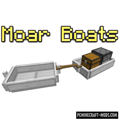 Moar Boats - Tech Vehicle Mod For Minecraft 1.15.2, 1.14.4