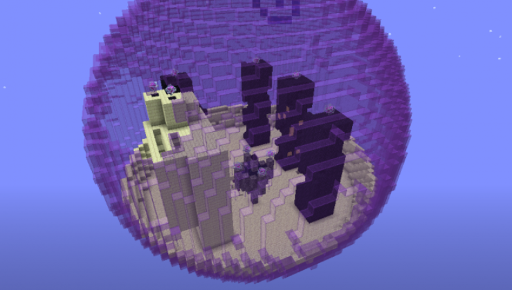Biome Sphere Parkour Map For Minecraft