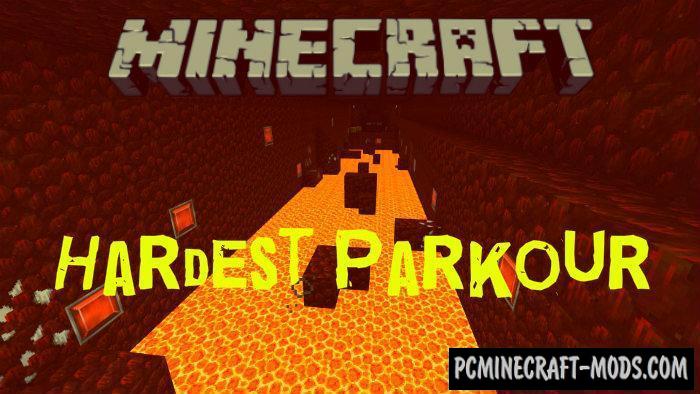 Hardest Parkour Minecraft PE Bedrock Map 1.5.0, 1.4.0  PC 