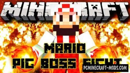 Mario Pig Boss Fight - PvE Map For Minecraft