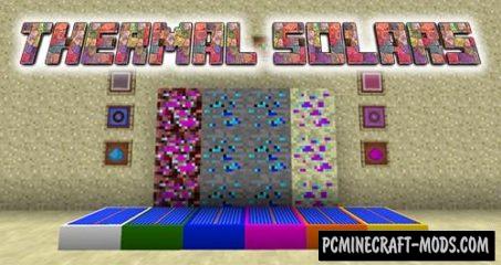 Thermal Solars - Technology Mod For Minecraft 1.14.4, 1.12.2