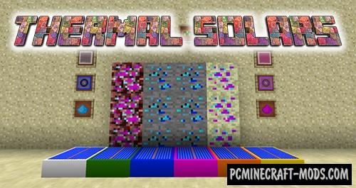 Thermal Solars - Technology Mod For Minecraft 1.14.4, 1.12.2