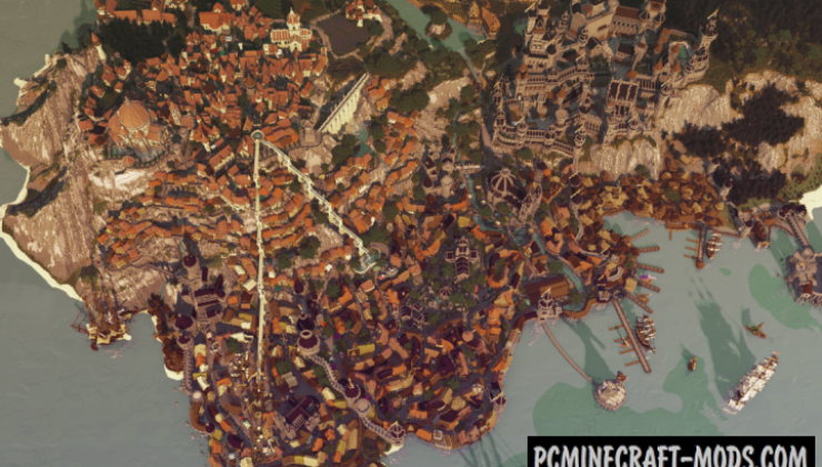 Novigrad Map For Minecraft 1.14.2, 1.14.1  PC Java Mods