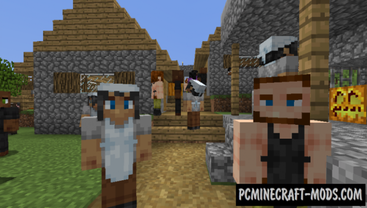 Player Villagers 16x Resource Pack For Minecraft 1.12.2