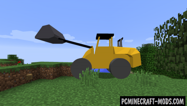 Heavy Machinery - Vehicle Mod For Minecraft 1.12.2, 1.8.9