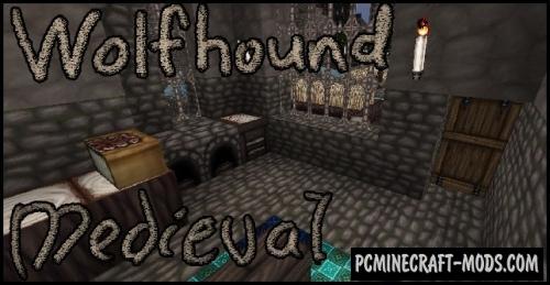 Wolfhound Classic Medieval 64x Resource Pack 1.16.5, 1.16.4