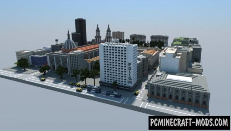 Santiago de Chile - City Map For Minecraft