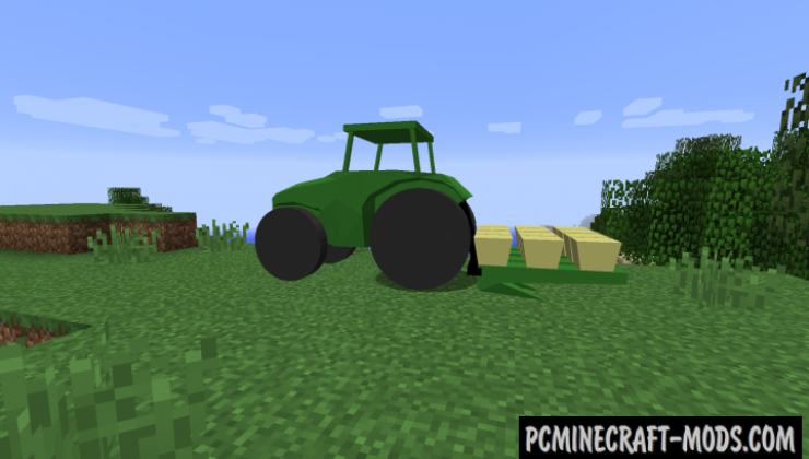 Heavy Machinery - Vehicle Mod For Minecraft 1.12.2, 1.8.9