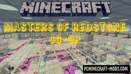 Masters Of Redstone Co-op Puzzle Minecraft PE Map 1.5.0