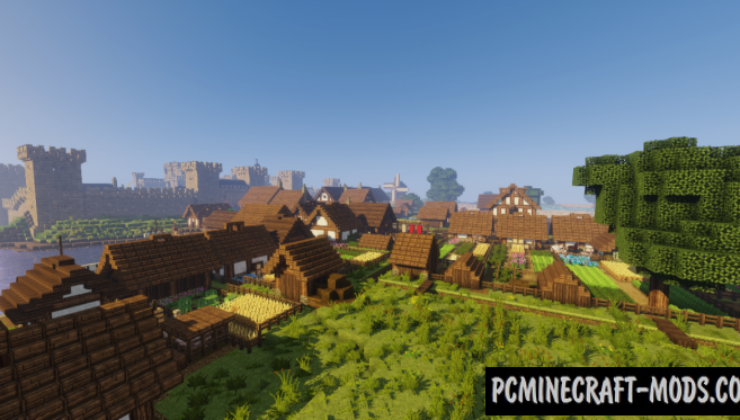 minecraft map download medieval city