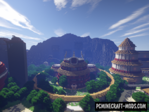 Ultimate World of Naruto  City Map For Minecraft 1.19.2, 1.18.2  PC