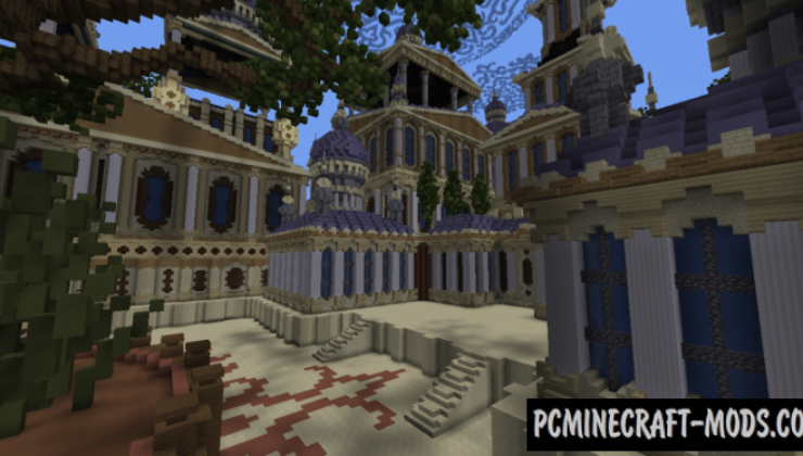 Eudémonia - Castle, Mansion Map For Minecraft