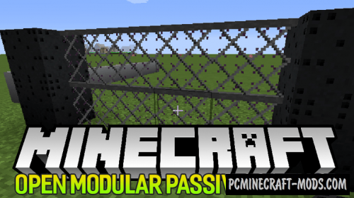 Open Modular Passive Defense Mod For MC 1.12.2, 1.10.2