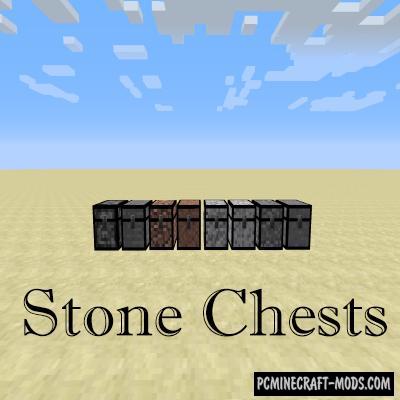 Stone Chests - Decor Blocks Mod For Minecraft 1.18.1, 1.17.1, 1.16.5