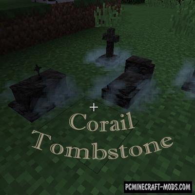 Corail Tombstone - Adventure Mod MC 1.20.4, 1.19.4, 1.18.2, 1.12.2