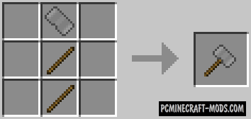 Sparks Hammers Mod For Minecraft 1.12.2, 1.11.2, 1.10.2, 1.7.10