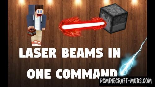 Laser Beams Command Block For Minecraft 1.12.2, 1.10.2