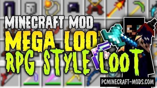 MegaLoot Mod For Minecraft 1.12.2, 1.10.2