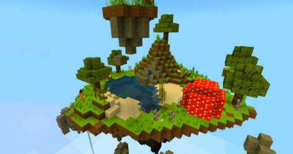 New SkyBlocks Minecraft PE Bedrock Map 1.4.0, 1.2.13 | PC ...