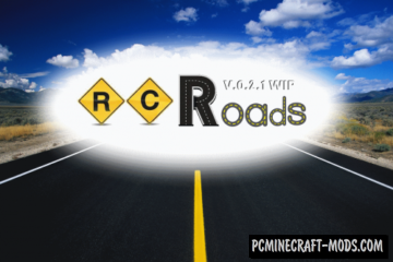 RC Roads - Decoration Mod For Minecraft 1.12.2