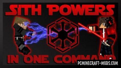 Sith Powers Command Block For Minecraft 1.12.2