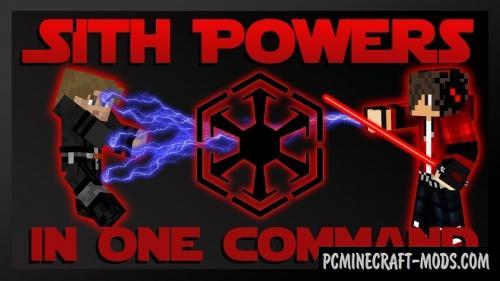 Sith Powers Command Block For Minecraft 1.12.2